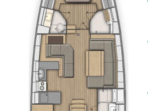 Bénéteau Oceanis 51.1 charter bareboat or captained in  Sukošan