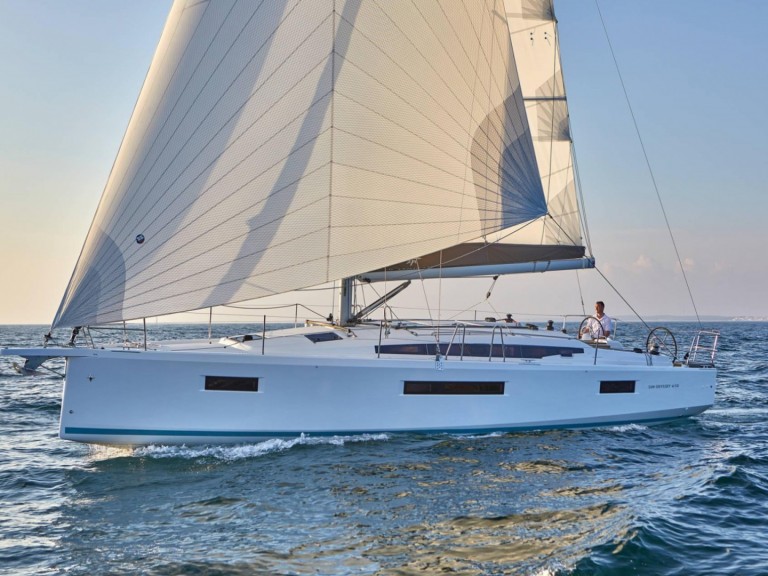Jeanneau Sun Odyssey 410 charter bareboat or captained in  Skiathos