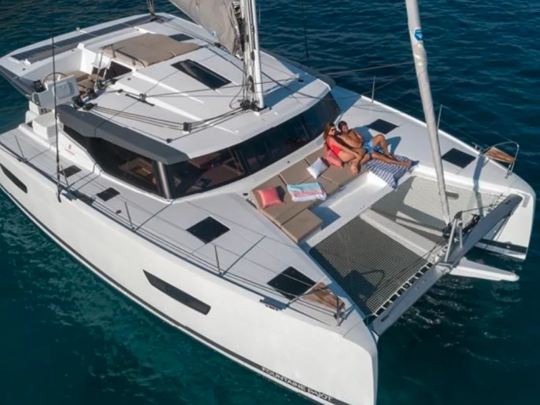 Catamaran rental with or without captain Fountaine Pajot Ajaccio