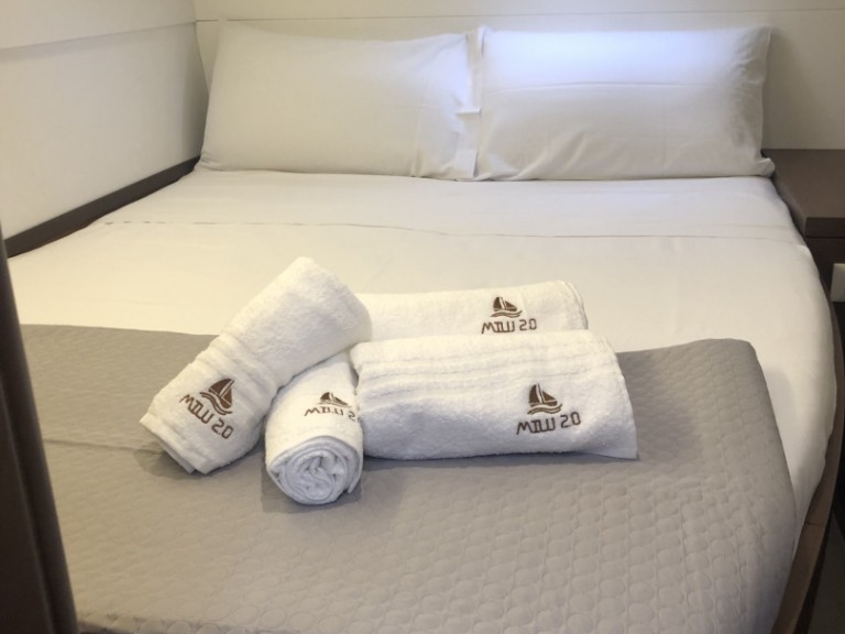 Bareboat Rental Catamaran Lagoon with a boat licence