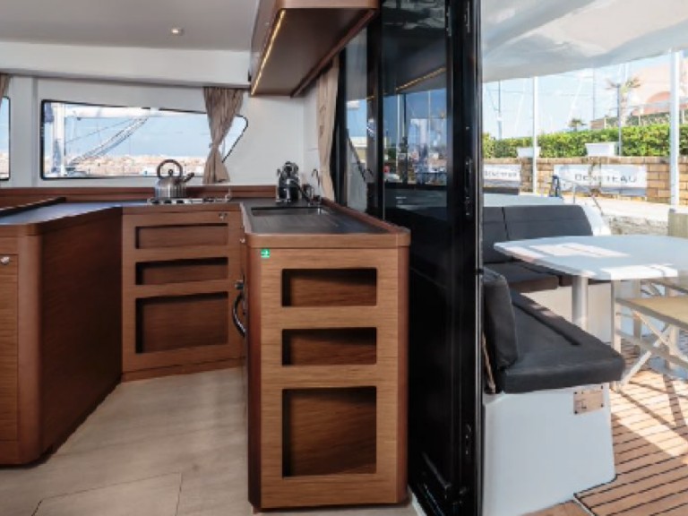 Bareboat Rental Catamaran Lagoon with a boat licence