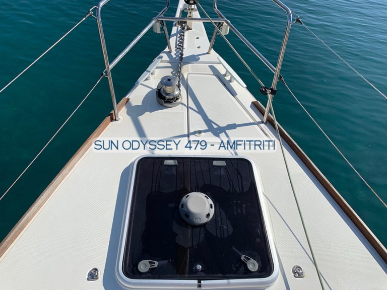 Sailboat rental in Gouvia - Jeanneau Sun Odyssey 479