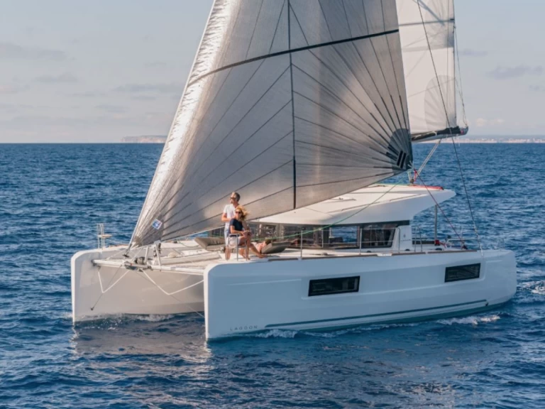 Bareboat Rental Catamaran Lagoon with a boat licence