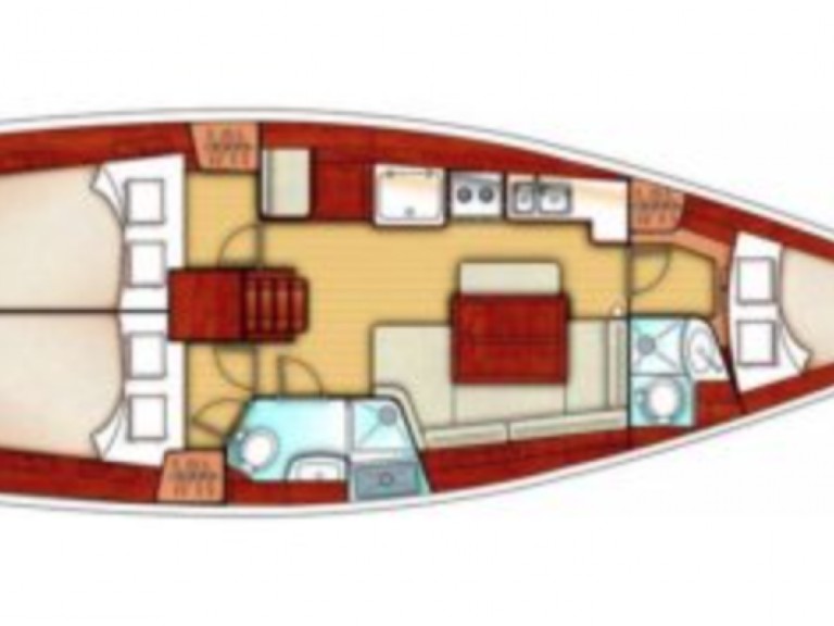 Sailboat rental in Port-Haliguen - Bénéteau Oceanis 40