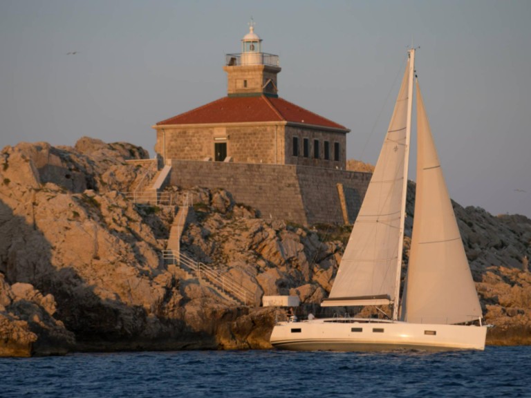 Sailboat rental with or without captain Jeanneau Seget Donji