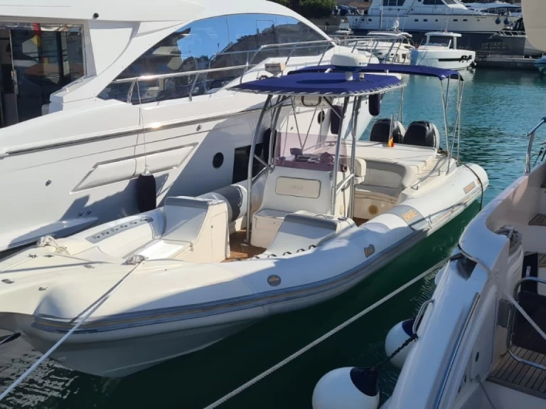 Zodiac Medline 3 charter bareboat or captained in  Sant Antoni de Portmany