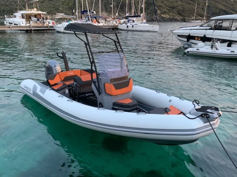 Grand Boats Drive D600 Lux charter bareboat or captained in  Bormes-les-Mimosas