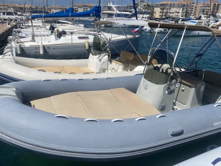 RIB rental with or without captain Capelli Fréjus