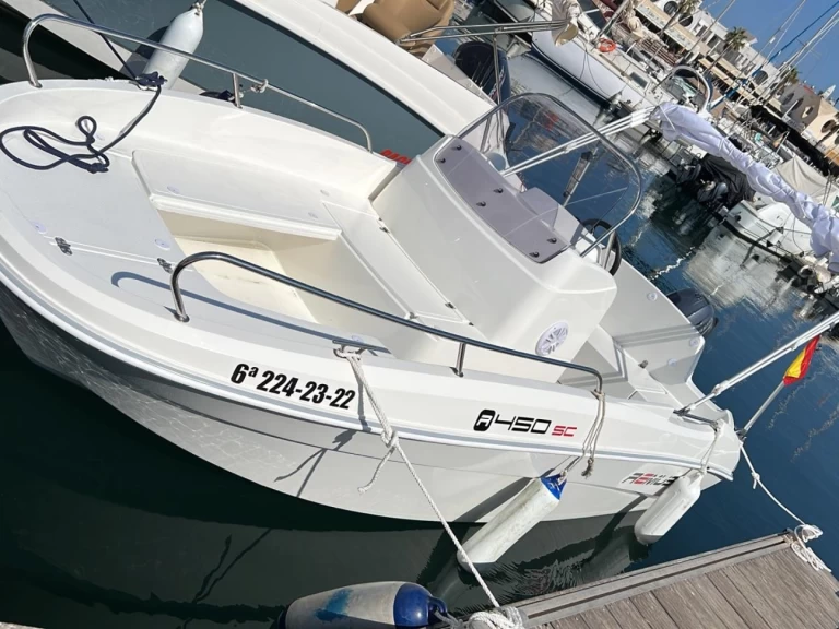 Motorboat rental in Alicante - Remus Remus 450 open