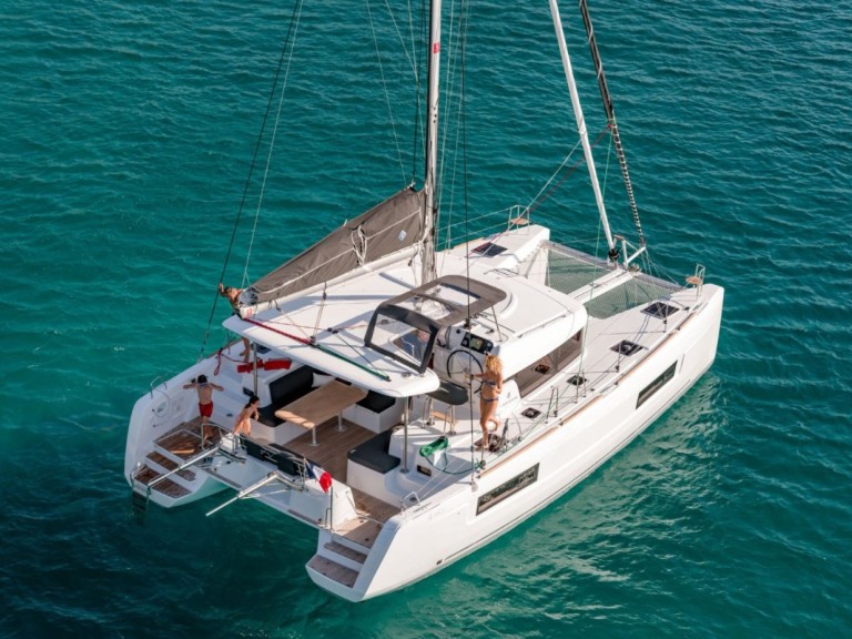 Bareboat Rental Catamaran Lagoon with a boat licence