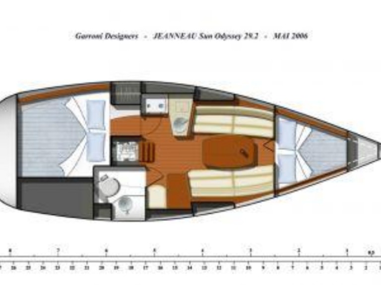 Boat rental 2 SUN ODYSSEY 29.2 DL in Arzon on Samboat