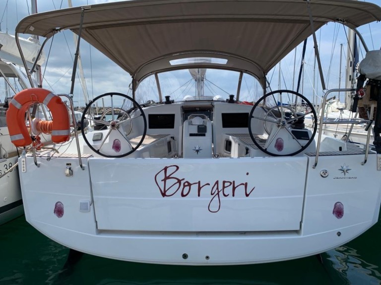 Jeanneau Sun Odyssey 410 charter bareboat or captained in  Cecina
