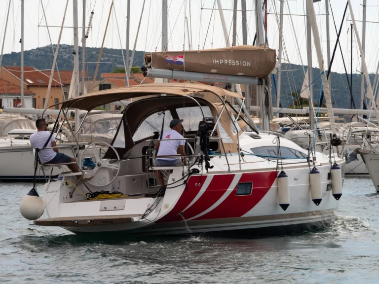 Elan Impression 40 charter bareboat or captained in  Biograd na Moru