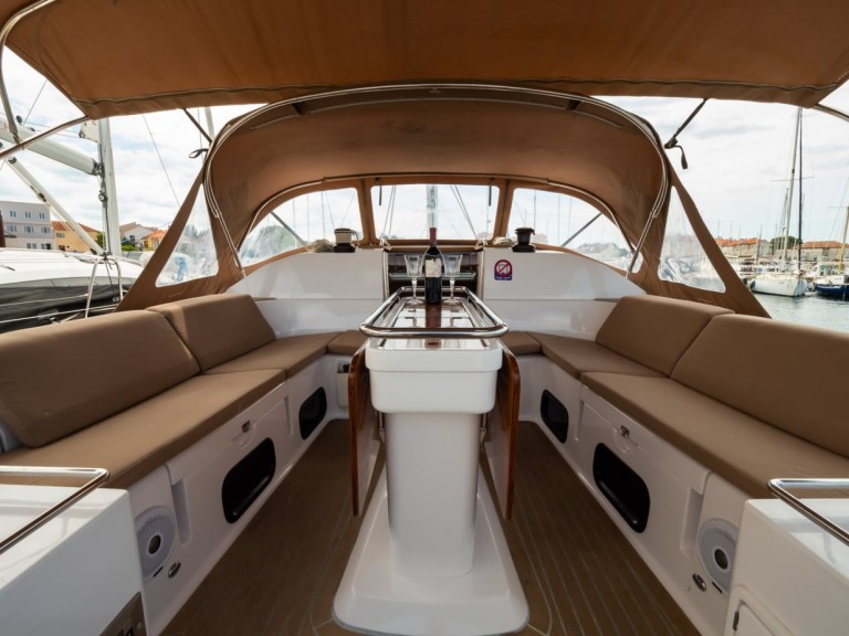 Elan Impression 50 charter bareboat or skippered in  Biograd na Moru