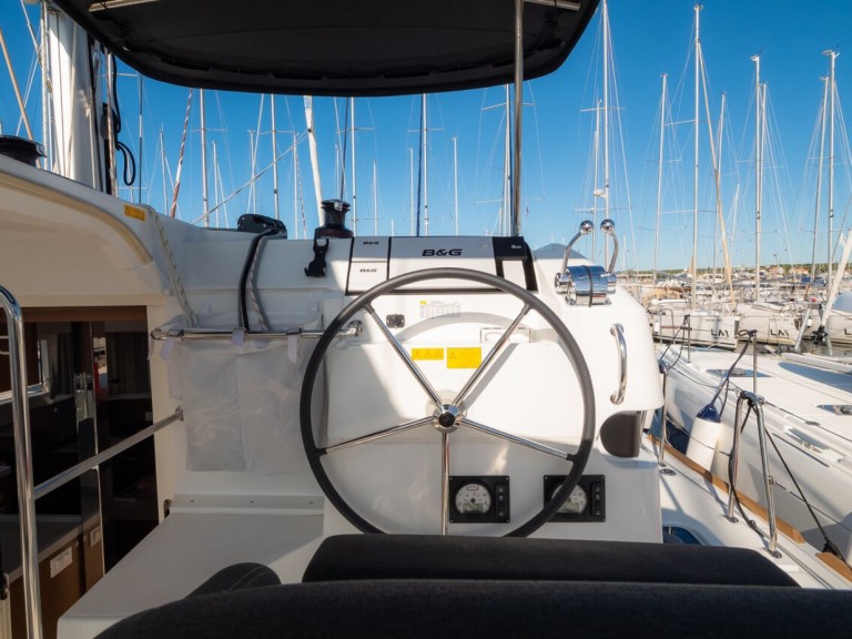 Bareboat Rental Catamaran Lagoon with a boat licence