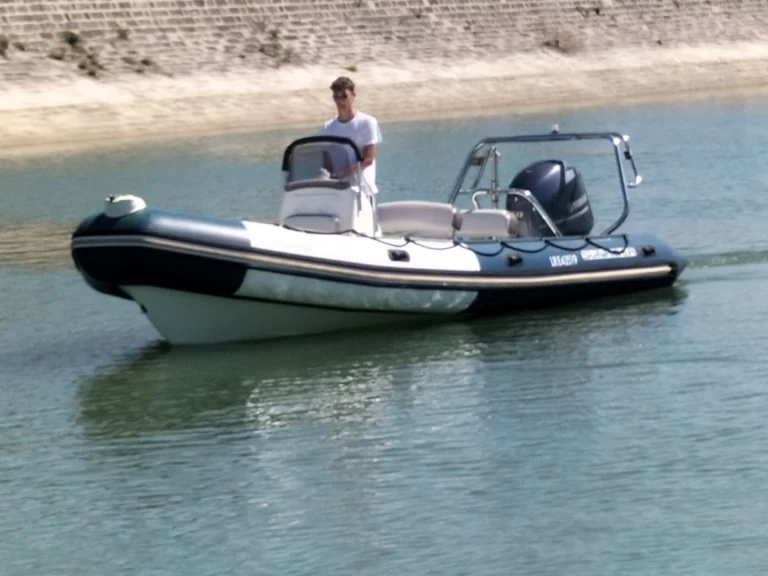 Bareboat Rental RIB Bombard with a boat licence