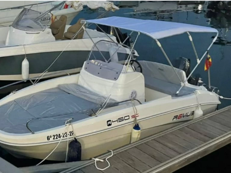 Remus Remus 450 open charter bareboat or captained in  Alicante