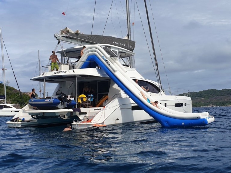 Leopard Catamarans / Robertson & Caine Leopard 58 charter bareboat or captained in  Eden Island