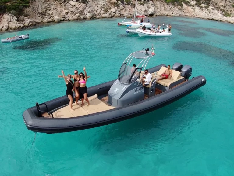 RIB rental with or without captain Sea Water Cannigione