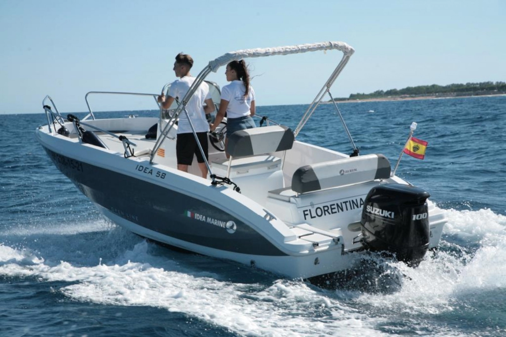 Motorboat rental with or without captain Idea Marine Blanes