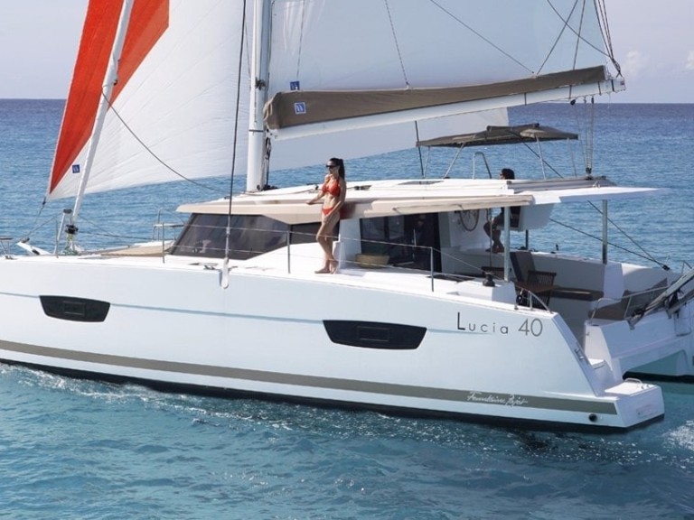 Fountaine Pajot Lucia 40 in Bas du Fort Marina on SamBoat