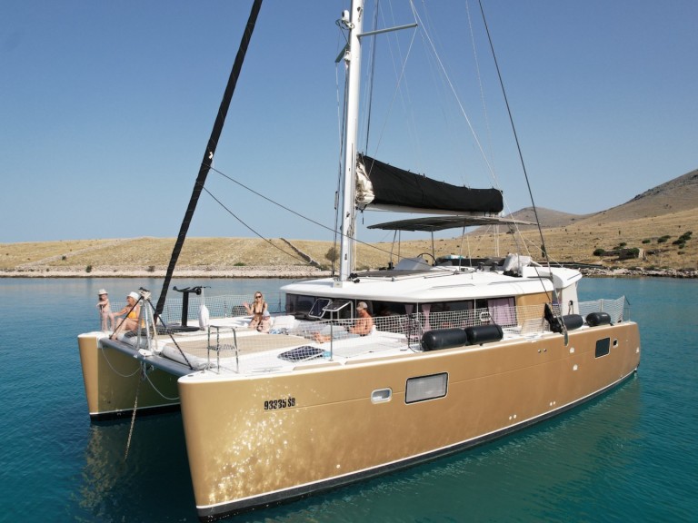 Lagoon Lagoon 450 F charter bareboat or captained in  Pirovac