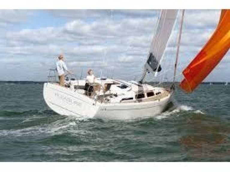 Hanse Hanse 345 charter bareboat or captained in  Cogolin