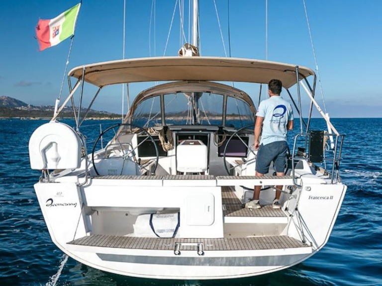 Yacht charter Olbia cheap Dufour 412 Grand Large