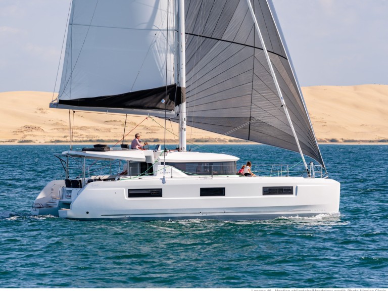 Catamaran rental with or without captain Lagoon Olbia
