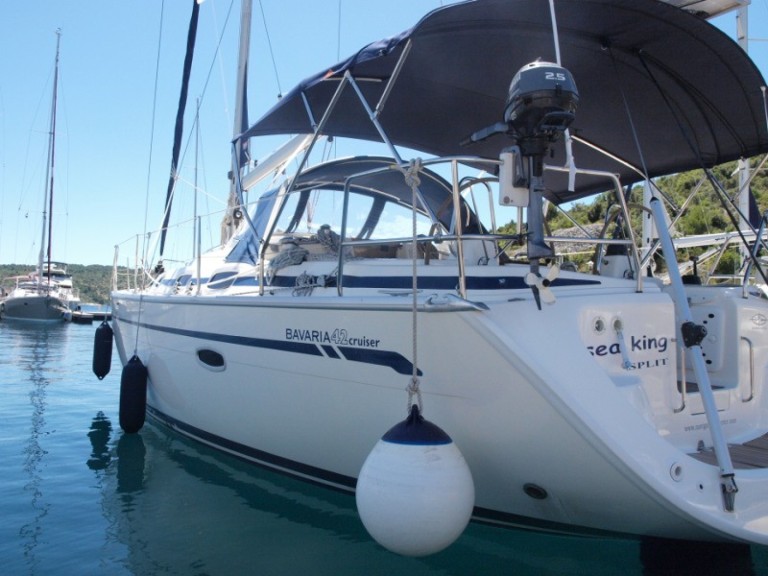 Bareboat Rental Sailboat Bavaria with a boat licence