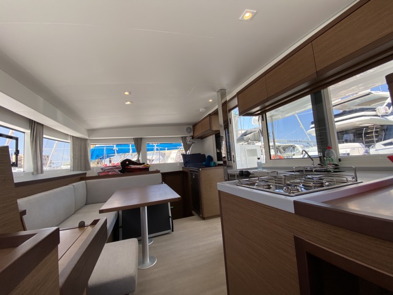 Bareboat Rental Catamaran Lagoon with a boat licence