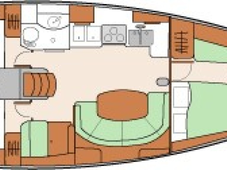 Bareboat Rental Sailboat Bénéteau with a boat licence