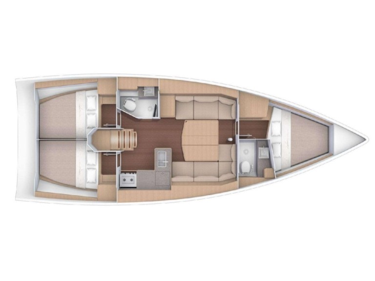 Dufour Dufour 390 Grand Large in Olbia on SamBoat