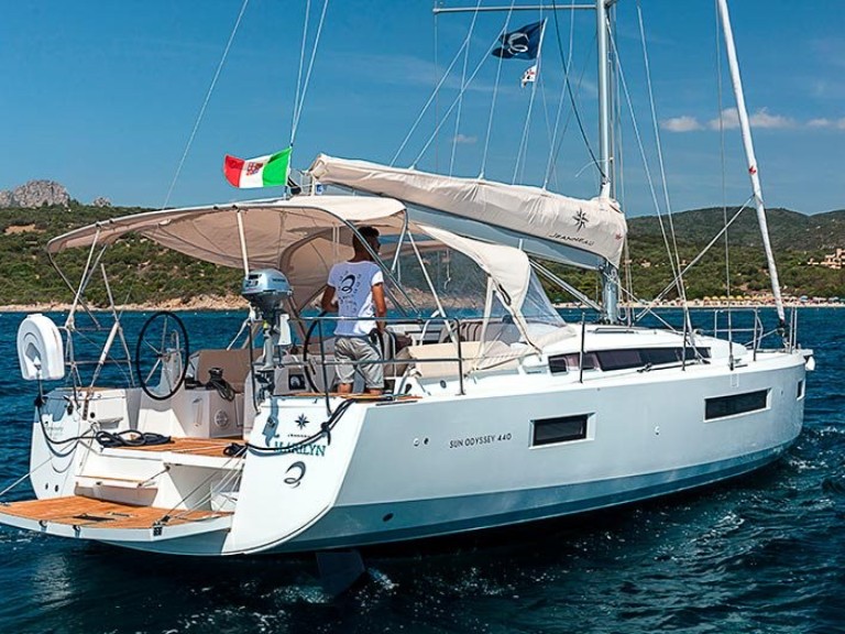 Sailboat rental with or without captain Jeanneau Olbia