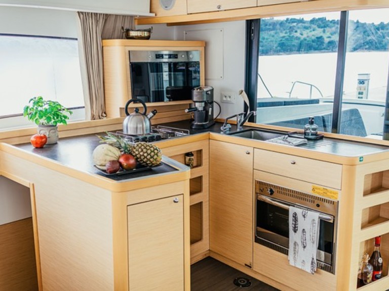 Bareboat Rental Catamaran Lagoon with a boat licence