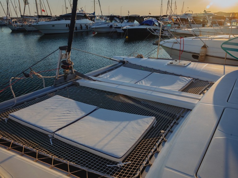 Bareboat Rental Catamaran Lagoon with a boat licence