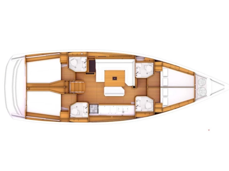 Sailboat rental with or without captain Jeanneau Lefkáda