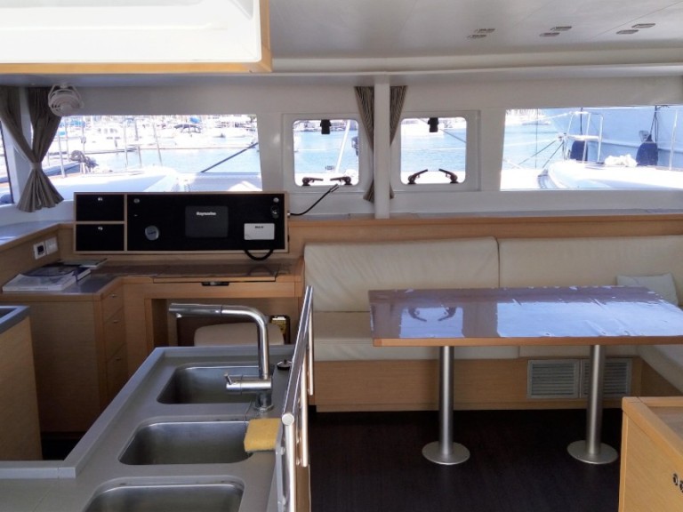 Lagoon Lagoon 450 F charter bareboat or captained in  Alimos