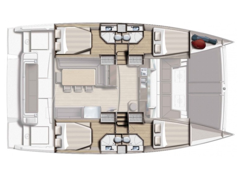 Catamaran rental with or without captain Bali Catamarans Anzio