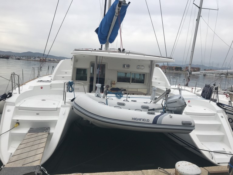 Bareboat Rental Catamaran Lagoon with a boat licence