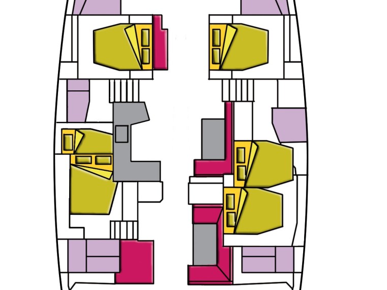 Catamaran rental in Cugnana Verde - Lagoon Lagoon 52 F