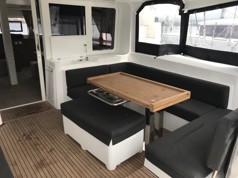 Bareboat Rental Catamaran Lagoon with a boat licence