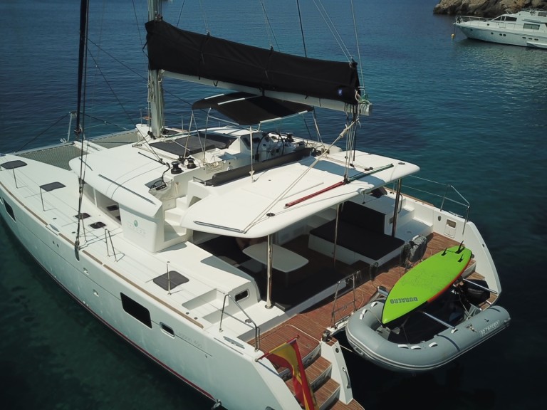 Lagoon Lagoon 450 F charter bareboat or captained in  Ibiza Town