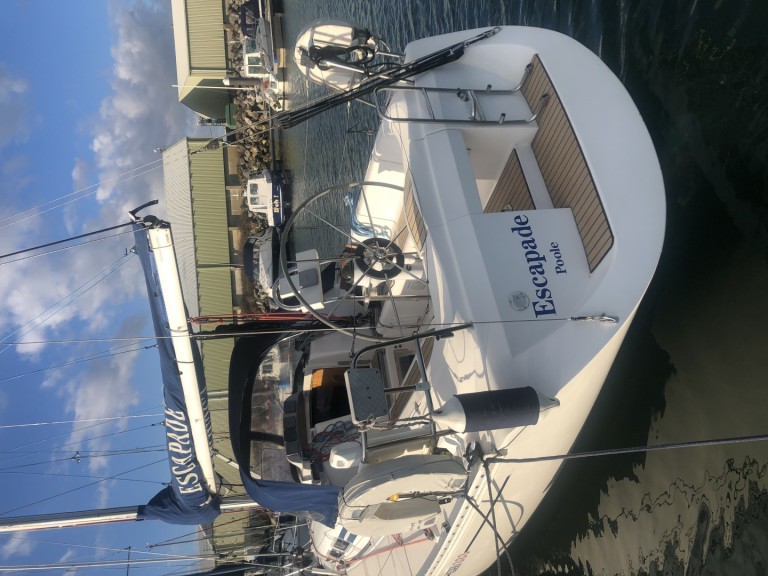 Elan Elan 333 charter bareboat or captained in  Poole