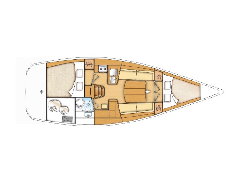 Boat rental Bénéteau First 35 in Jezera on Samboat