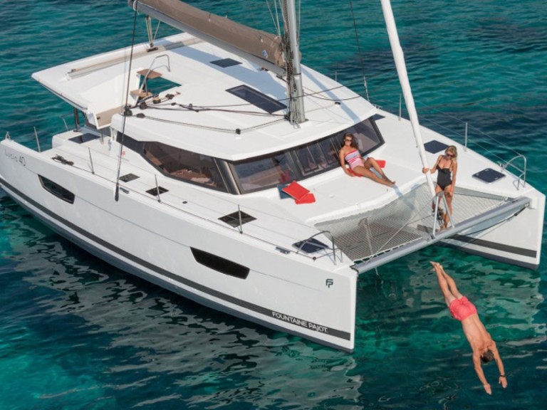 Fountaine Pajot Lucia 40 charter bareboat or captained in  Portimão