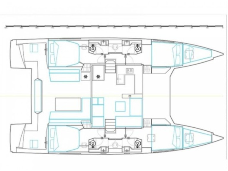 Rent a Nautitech Nautitech 46 Fly Cagliari