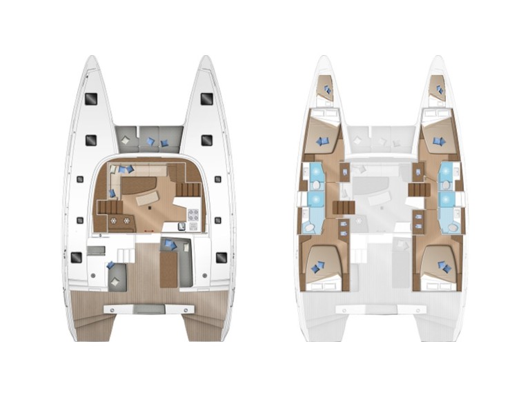 Yacht charter Alimos cheap Lagoon 42