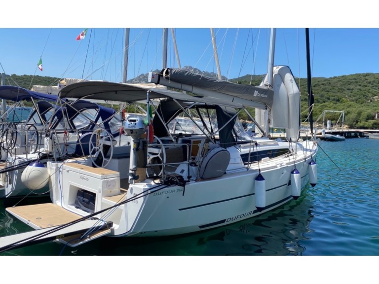 Sailboat rental with or without captain Dufour Cugnana Verde
