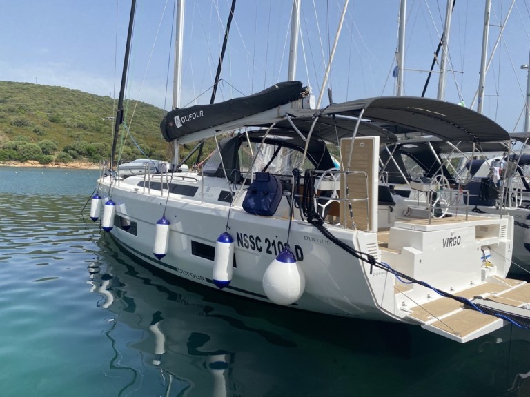 Sailboat rental with or without captain Dufour Cugnana Verde